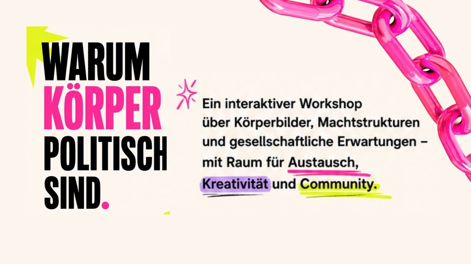 Warum Körper politisch sind