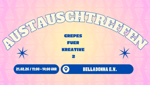 Austauschtreffen – Crêpes für Kreative 2