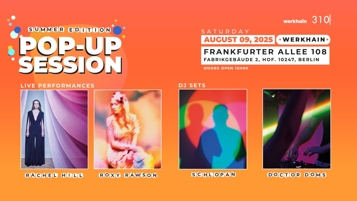 Pop-Up Session – Summer Edition
