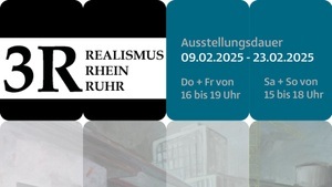 3R - Realismus Rhein Ruhr in der Ausstellungshalle des KunstWerk Köln