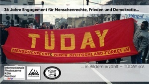 Vernissage "36 Jahre Engagement für Menschenrechte, Frieden und Demokratie – in Bildern erzählt – TÜDAY e.V."