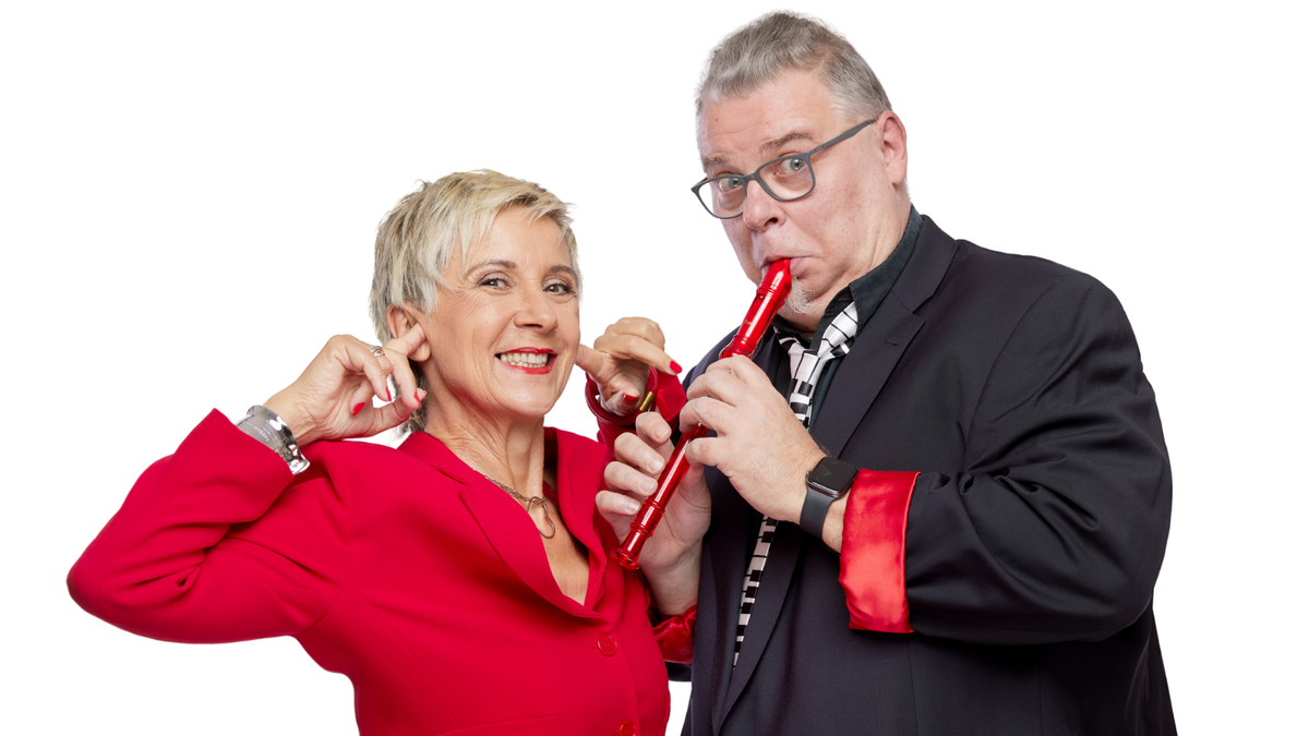 Titelbild der Veranstaltung Schmutzige Lieder - Silvester-Comedyshow mit Tatjana Meissner & André Kuntze