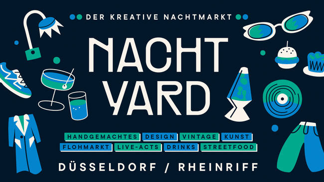 NachtYard - Der kreative Nachtmarkt Düsseldorf 🌙