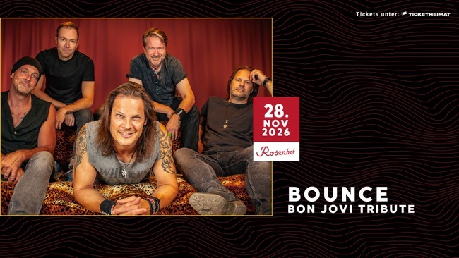 Bounce - Bon Jovi Tribute // 25th ANNIVERSARY TOUR 2026// Osnabrück