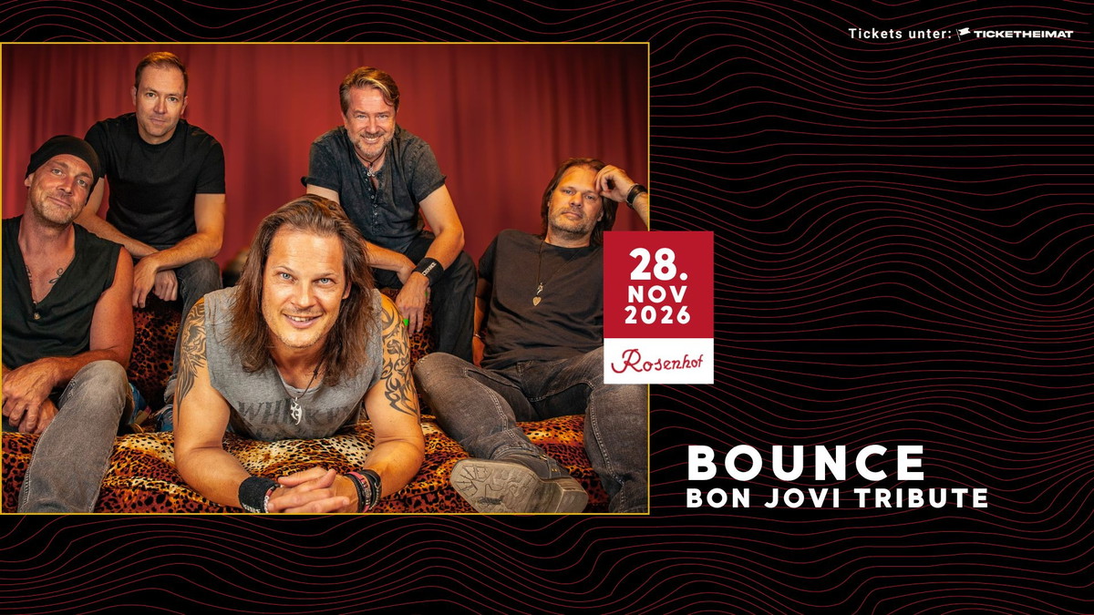 Bounce - Bon Jovi Tribute // 25th ANNIVERSARY TOUR 2026// Osnabrück