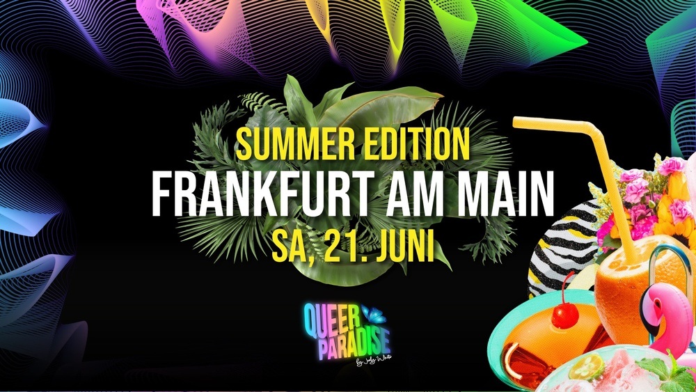 QUEER PARADISE FRANKFURT - SUMMER EDITION ⛱️☀️🏝️