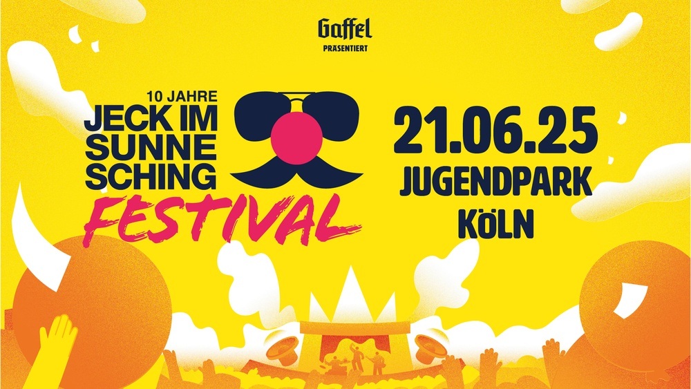 Jeck im Sunnesching 2025 - das Festival in Köln