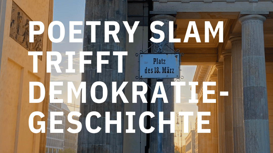 DemokratieGEDICHTE: Demokratie heute - Freiheitsrechte, Protest und politische Verantwortung