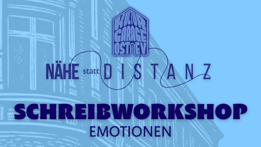 Titelbild der Veranstaltung SCHREIBWORKSHOP: Emotionen