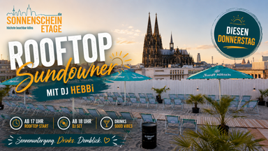 ROOFTOP SUNDOWNER by SonnenscheinEtage