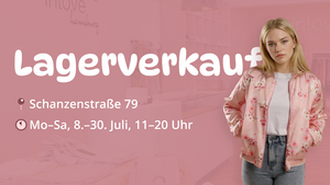 Lagerverkauf bei inlove (Schanzenstraße) – Nur solange der Vorrat reicht!