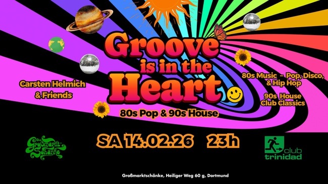 GROOVE IS IN THE HEART