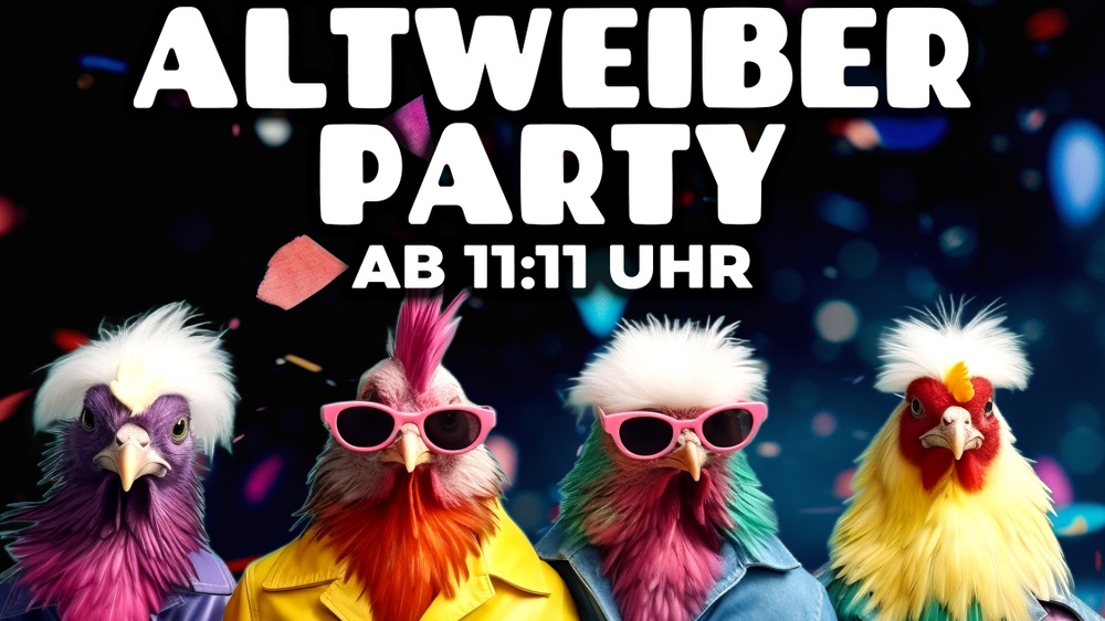 Die grenzenlose Altweiberparty 2026 in Düsseldorf