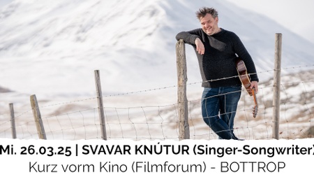 SVAVAR KNÚTUR (Singer-Songwriter)