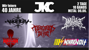 40 Jahre JKC Teil 1: Metal Night mit 5 Bands!