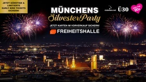 ★ Münchens größte 90er & Ü30 Silvesterparty ab 20 Uhr ❤️