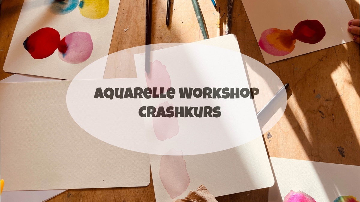 Aquarelle Workshop in Hamburg\u002D Crashkurs für Anfänger