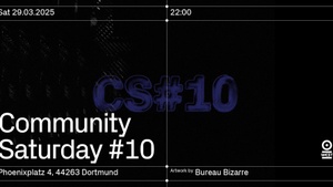 Community Saturday #10 – Free Entry