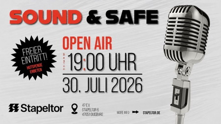 Sound and Safe Open Stage
