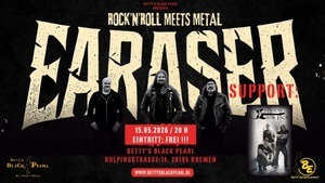 EARASER - Rock'n'Roll meets Metal / Support: Reason for Jack