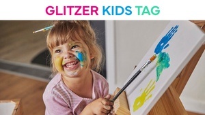 Glitzer Kids Tag