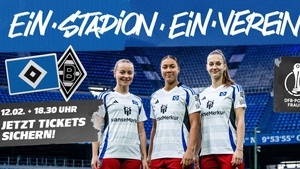 Erstmals im Volksparkstadion: DFB-Pokal-Viertelfinale HSV-Frauen vs. Borussia Mönchengladbach