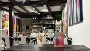 Orientalischer Abend: Mosaiklampe selber gestalten mit Bauchtänzerin, Snacks & Tee