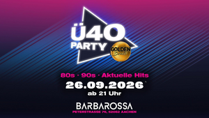 𝐆𝐨𝐥𝐝𝐞𝐧 𝐁𝐞𝐚𝐭𝐬 – 𝐝𝐢𝐞 𝐠𝐫𝐨ß𝐞 Ü𝟒𝟎 𝐏𝐚𝐫𝐭𝐲 𝐢𝐧 𝐀𝐚𝐜𝐡𝐞𝐧 ✨