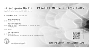 tense_intense. Parallel Media - Barbara Doser || Hofstetter Kurt  + Bazon Brock