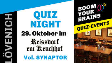 Quiz-Night Lövenich | Vol. Synaptor | Boom Your Brains
