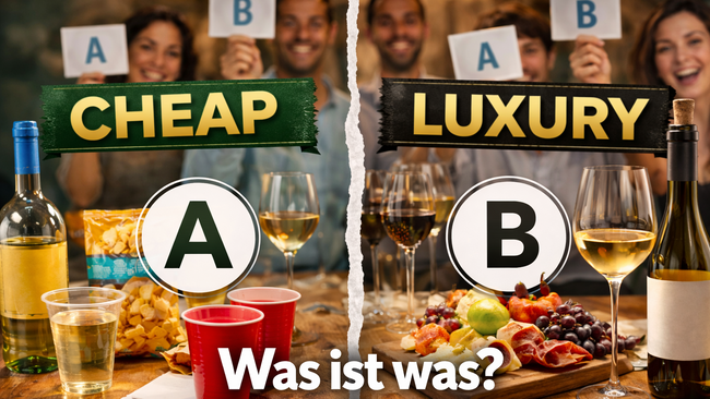 The Taste Battle - Cheap versus Luxury