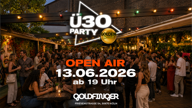 ✨ 𝗚𝗼𝗹𝗱𝗲𝗻 𝗕𝗲𝗮𝘁𝘀 Ü30 𝗢𝗽𝗲𝗻-𝗔𝗶𝗿-𝗣𝗮𝗿𝘁𝘆 ✨