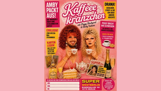 Kaffeekränzchen mit Peggy Backyard und Amby Valente