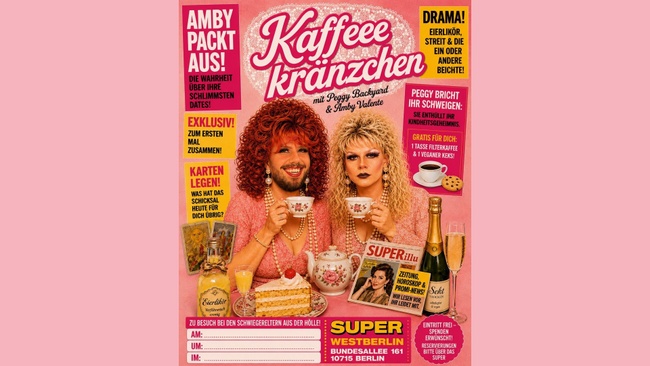 Kaffeekränzchen mit Peggy Backyard und Amby Valente