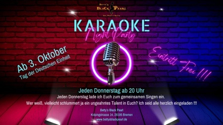 Karaoke Party Night