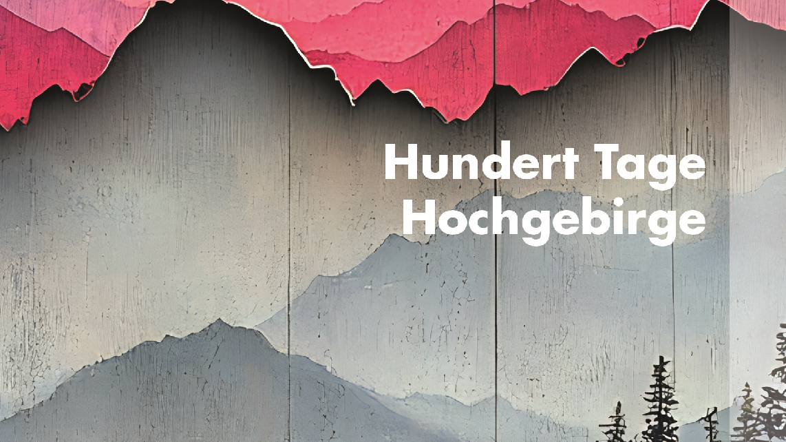 Anja Liedtke: Flügel wie Schiefer - Hundert Tage Hochgebirge (Literaturtage Recklinghausen 2026)