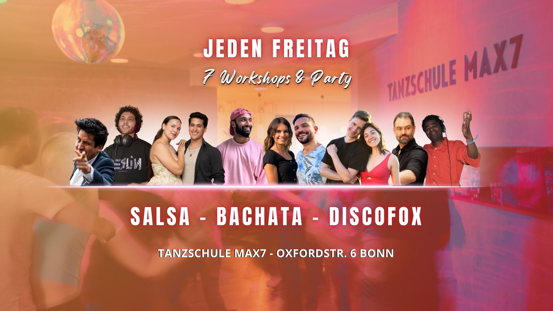 𝐒𝐀𝐋𝐒𝐀 - 𝐁𝐀𝐂𝐇𝐀𝐓𝐀 - 𝐃𝐈𝐒𝐂𝐎𝐅𝐎𝐗 / Workshops & Party