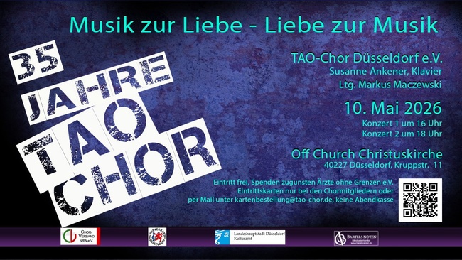 35 Jahre TAO-Chor - Musik zur Liebe - Liebe zur Musik