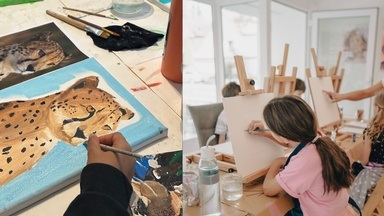 Acrylworkshop: Kunst für Kinder