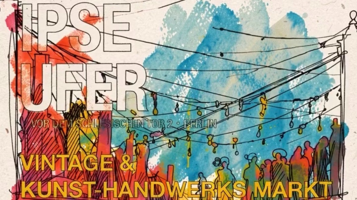 Titelbild der Veranstaltung IPSE UFER • Vintage & Kunsthandwerks Markt