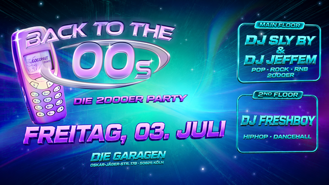 BACK TO THE 00s – Die 2000er Party