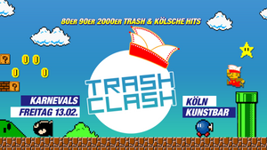 TRASH CLASH • 90er 00er Trash • Kunstbar