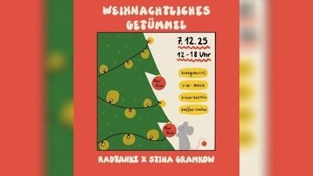 Weihnachtliches Getümmel: RadTanke X Stina Gramkow