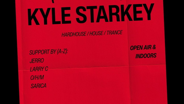 Ragazzi pres. Kyle Starkey OPEN AIR & INDOOR curated by O/H/M