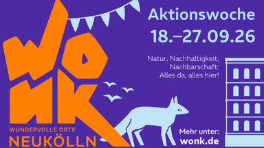 WONK 2026 - Wundervolle Orte NeuKölln