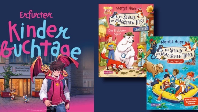 Erfurter Kinderbuchtage - Margit Auer & Juri Tetzlaff: Die Schule der magischen Tiere