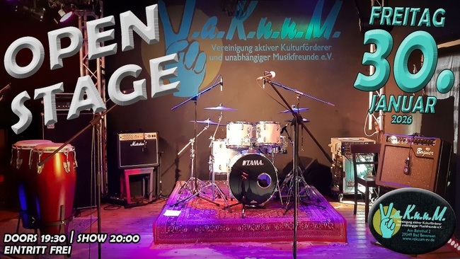 OPEN STAGE im VaKuuM