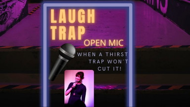 Laugh Trap! English Comedy and GREEK FOOD - DATE NIGHT FRIDAY or FRIENDS NIGHT OUT!