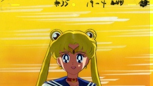 Japanische Anime - Originalzeichnungen