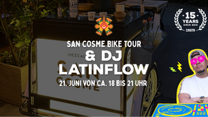 San Cosme Bike Tour & DJ Latinflow